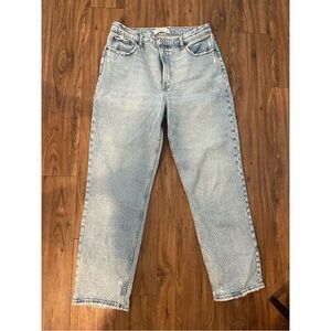 Abercrombie & Fitch Light Blue High Rise Jeans